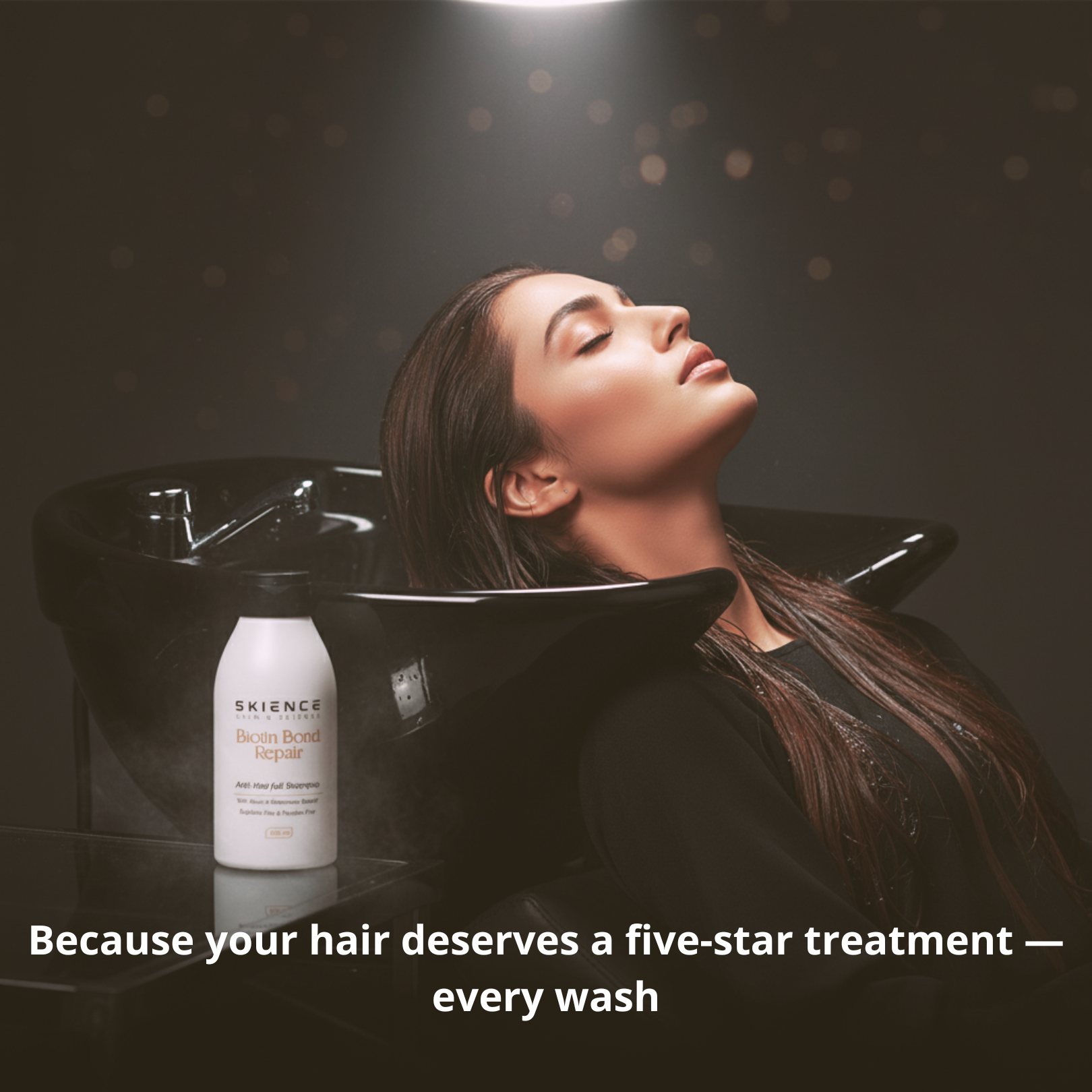 Biotin Bond Repair Anti Hair Fall Shampoo, Strengthens & Repairs Damaged Hair, Sulfate & Paraben Free, With Biotin &amp; Watercress Complex