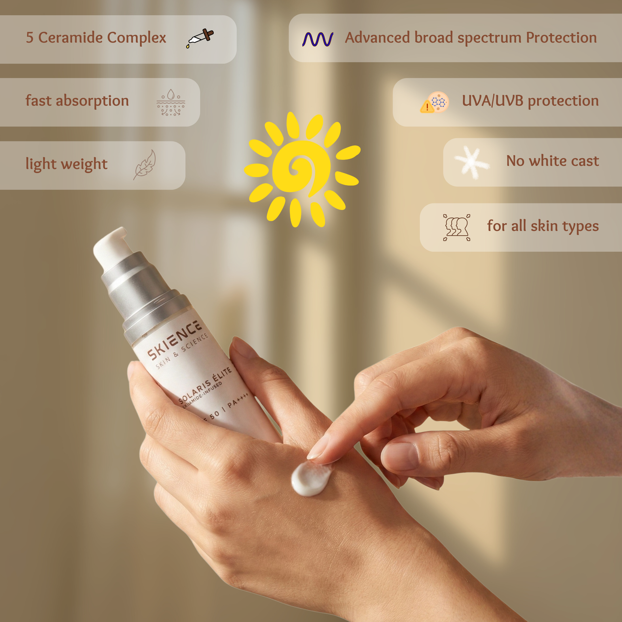 Solaris Élite SPF 50+ Sunscreen