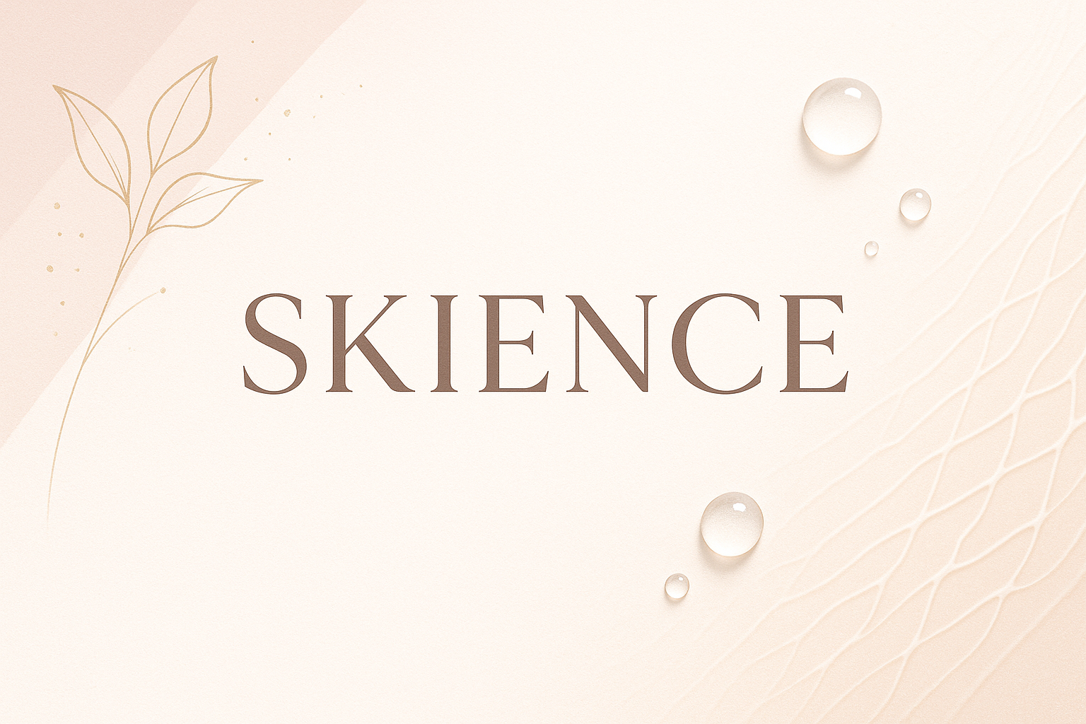 SKIENCE banner for cosmetic